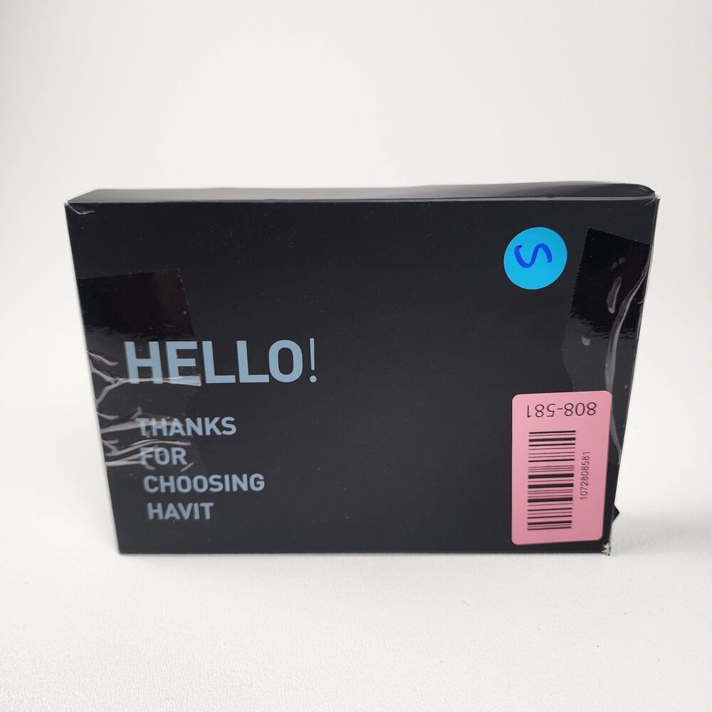 havit Bluetooth Number Pad Wireless 26-Key Numeric Keypad Rechargeable Black